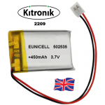 Kitronik 2209 3.7V 450mAh μπαταρία LiPo drone